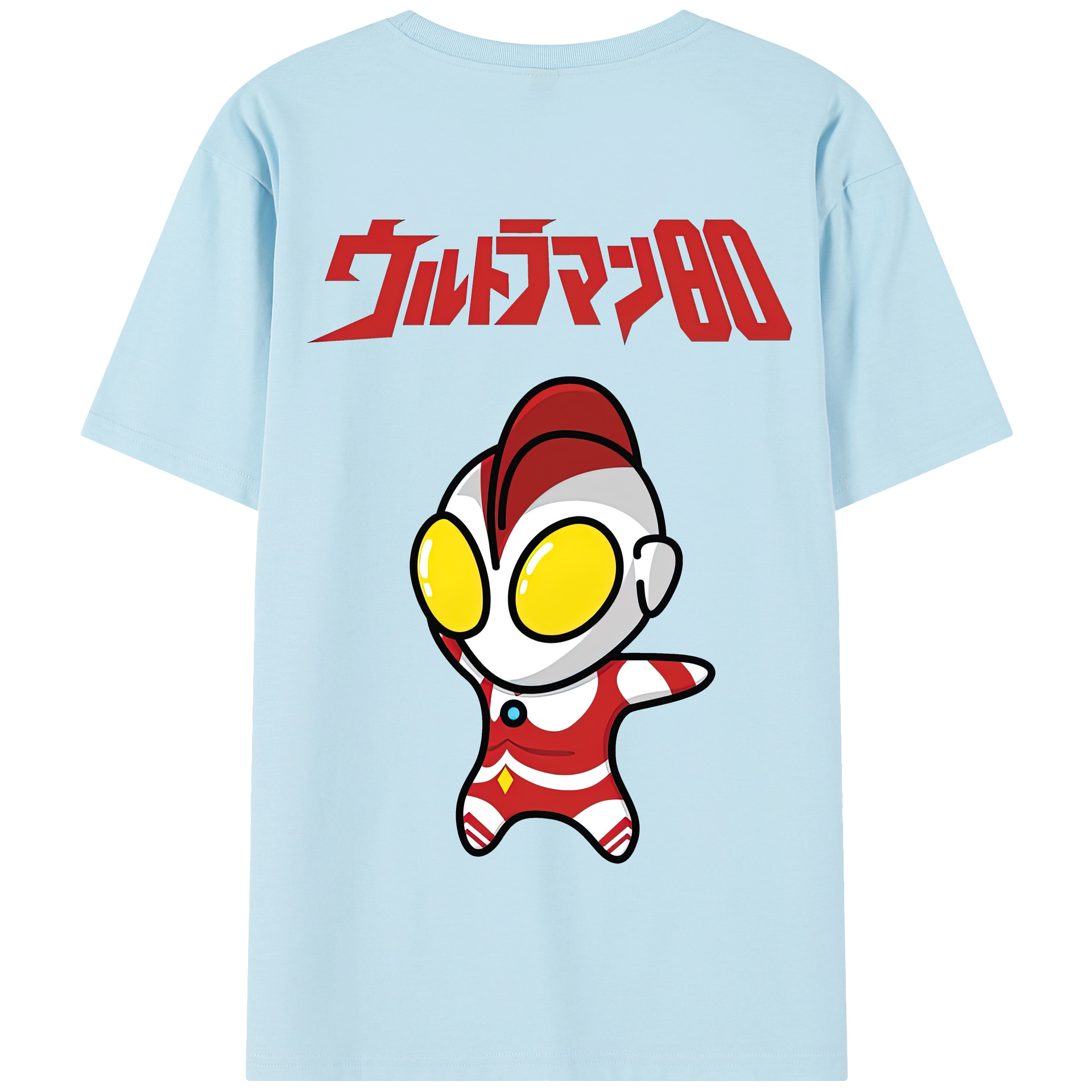（画像用） ウルトラマン Ultraman 綿100％半袖Tシャツ（背面プリント）